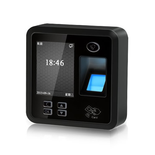 彩屏一体指纹门禁机